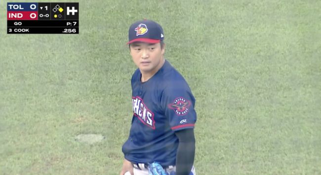 MiLB 중계방송 캡처