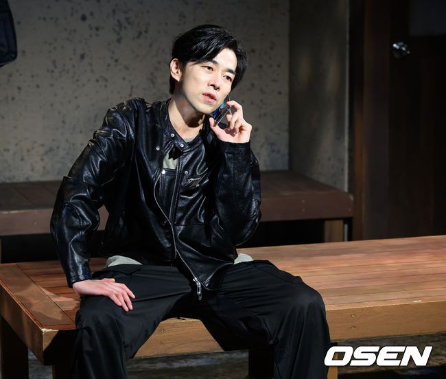 [OSEN=이대선 기자] 13일 오후 서울 종로구 대학로 대학로 아트하우스에서 연극 '서울의 별' 프레스콜 및 기자간담회가 열렸다. 박준석이 프레스콜에 참석하고 있다.