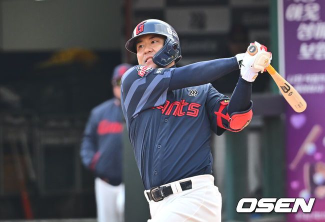 롯데 김민성 / OSEN DB