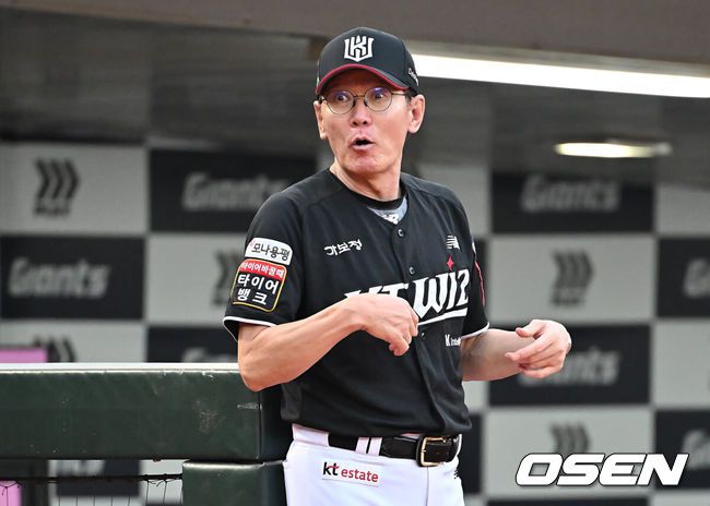 [OSEN=부산, 이석우 기자] KT 위즈 이강철 감독  / foto0307@osen.co.kr