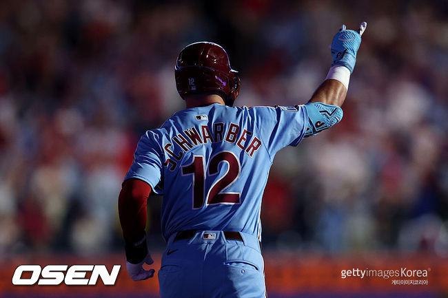 [사진] 필라델피아 카일 슈와버. ⓒGettyimages(무단전재 및 재배포 금지)