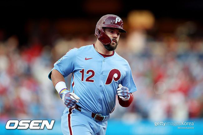 [사진] 필라델피아 카일 슈와버. ⓒGettyimages(무단전재 및 재배포 금지)