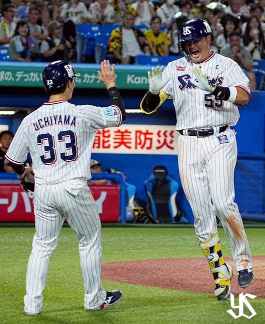 야쿠르트 스왈로즈 무라카미 무네타카. /야쿠르트 스왈로즈 인스타그램 캡쳐