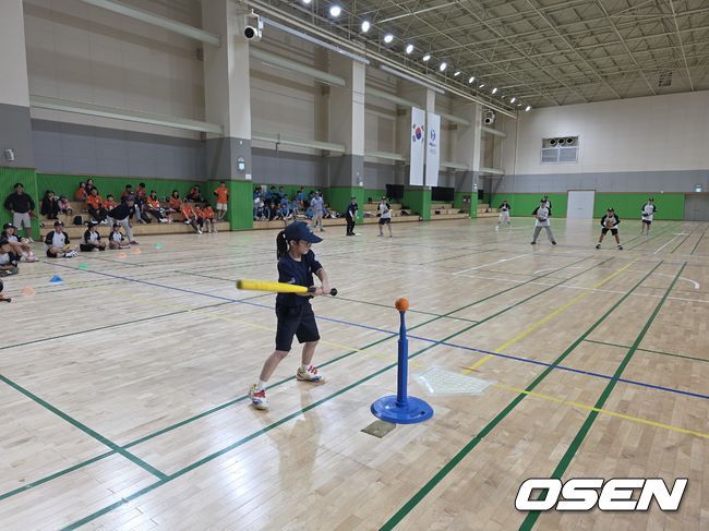 2025 KBO 야구로 통하는 티볼캠프. /OSEN DB