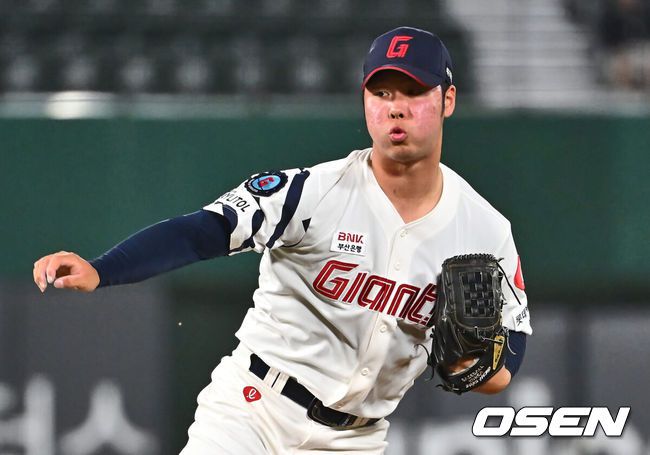 [OSEN=부산, 이석우 기자] 롯데 자이언츠 전미르 068 2024.05.21 / foto0307@osen.co.kr