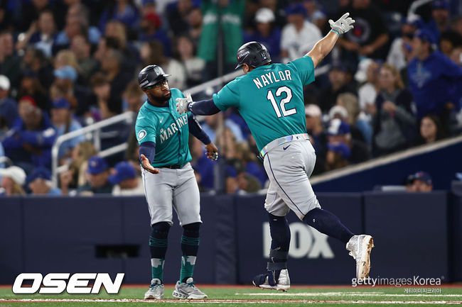 [사진] 시애틀이 2차전에서도 토론토를 잡았다. ⓒGettyimages(무단전재 및 재배포 금지)