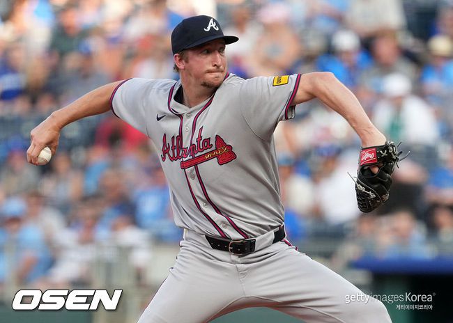 [사진] 애틀랜타 시절 에릭 페디. ⓒGettyimages(무단전재 및 재배포 금지)