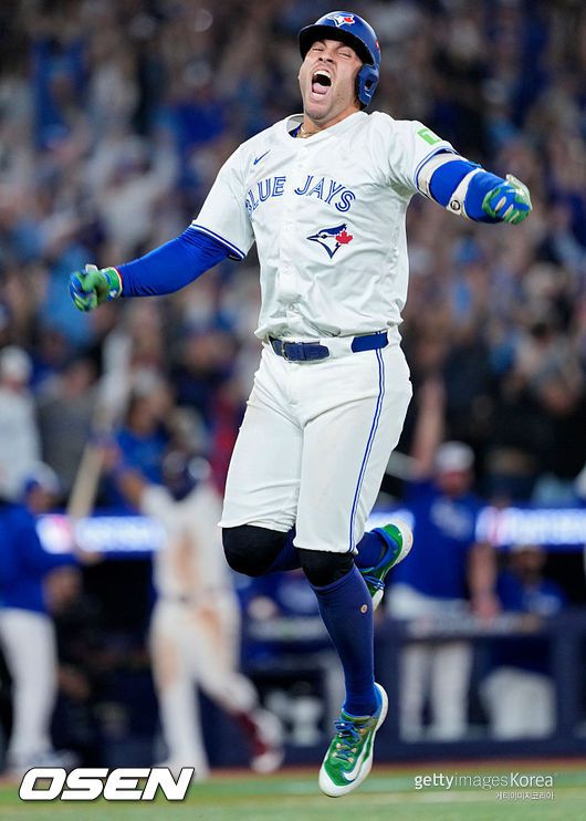 [사진] 토론토 블루제이스 조지 스프링어. ⓒGettyimages(무단전재 및 재배포 금지)