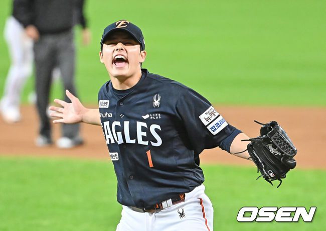 [OSEN=대구, 이석우 기자] 한화 이글스 문동주 005 2025.10.21 / foto0307@osen.co.kr