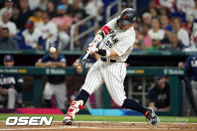 [사진] 일본 프로야구 거포 무라카미 무네타카. ⓒGettyimages(무단전재 및 재배포 금지)