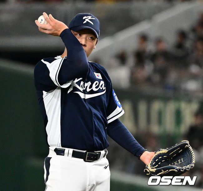 한국 야구 대표팀 이민석. /OSEN DB