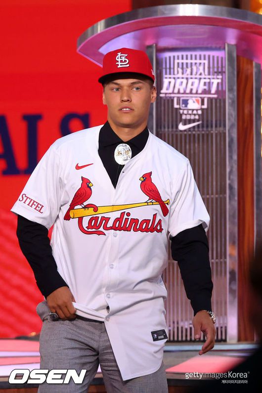 [사진] 세인트루이스 카디널스 JJ 웨더홀트. ⓒGettyimages(무단전재 및 재배포 금지)