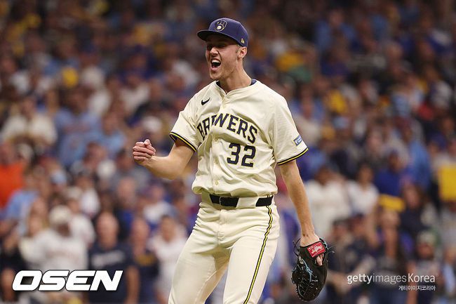 [사진] 밀워키 브루어스 제이콥 미시오로스키. ⓒGettyimages(무단전재 및 재배포 금지)