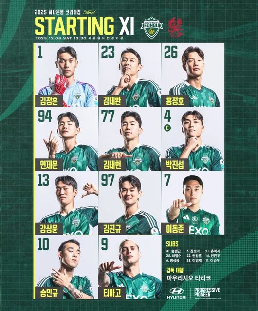 [사진] 전북현대모터스FC 공식 소셜 미디어