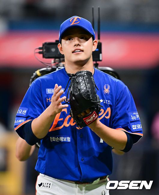 한화 문동주. / OSEN DB