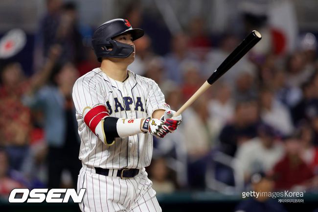 [사진] 일본 국가대표 시절 무라카미 무네타카. ⓒGettyimages(무단전재 및 재배포 금지)