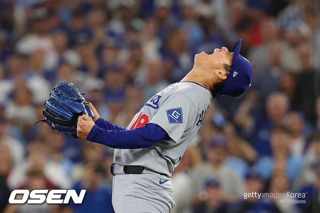 [사진] LA 다저스 야마모토 요시노부. ⓒGettyimages(무단전재 및 재배포 금지)