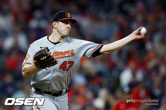 [사진] 볼티모어 오리올스 시절 존 민스. ⓒGettyimages(무단전재 및 재배포 금지)