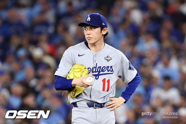 [사진] LA 다저스 사사키 로키. ⓒGettyimages(무단전재 및 재배포 금지)