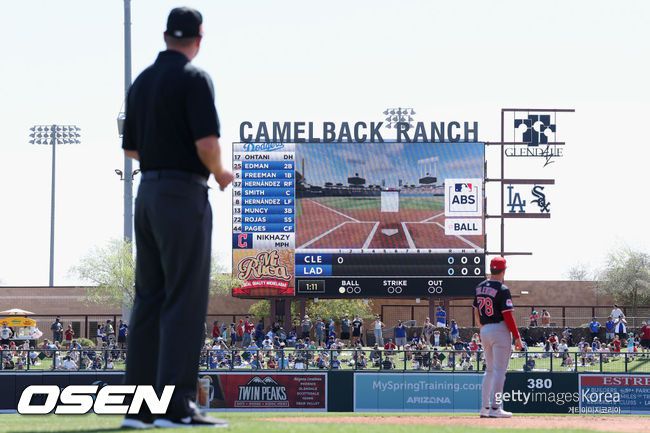 [사진] 메이저리그 ABS 챌린지. ⓒGettyimages(무단전재 및 재배포 금지)