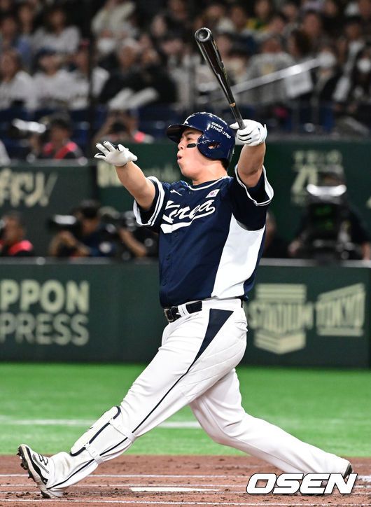 [OSEN=조은정 기자] 야구 대표팀 노시환. 2025.11.15 /cej@osen.co.kr