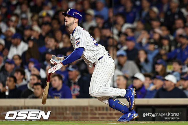 [사진] 시카고 컵스 시절 카일 터커. ⓒGettyimages(무단전재 및 재배포 금지)