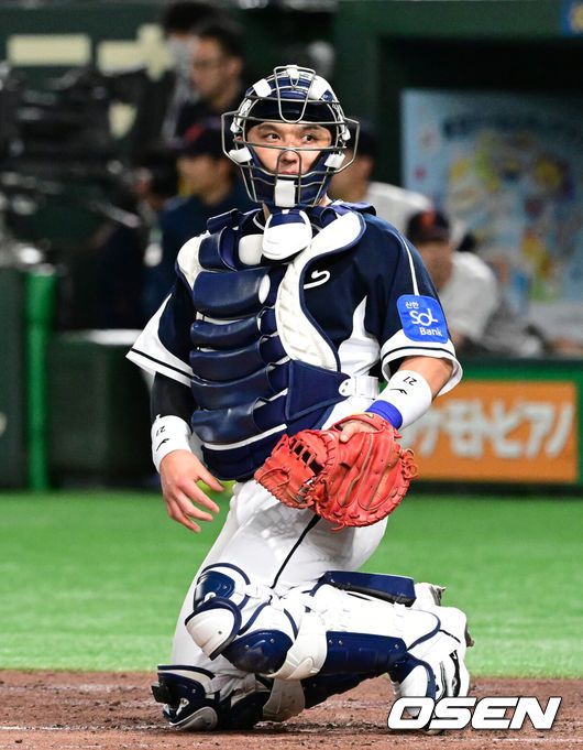 [OSEN=조은정 기자] 야구 대표팀 박동원. 2025.11.15 /cej@osen.co.kr