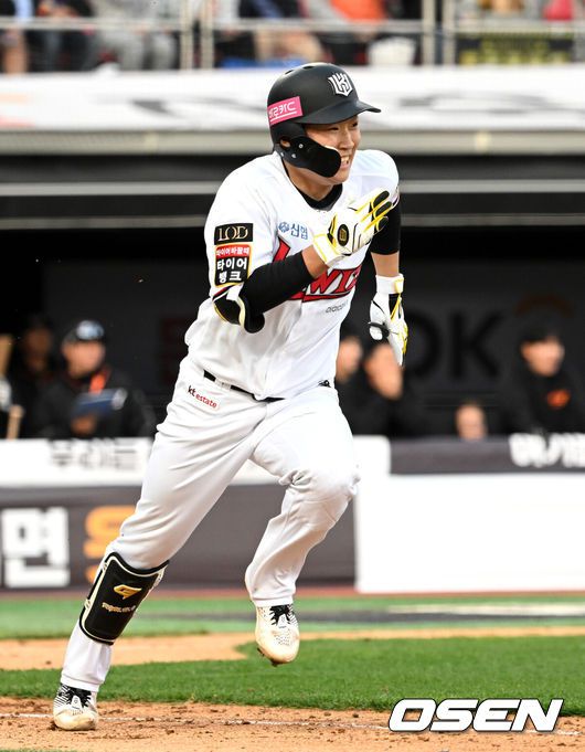 [OSEN=이대선 기자] KT 류현인 2023.04.15 /sunday@osen.co.kr