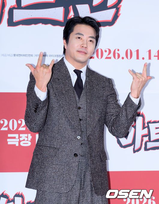 '하트맨' 배우 박지환, 문채원, 최원섭 감독, 권상우, 표지훈