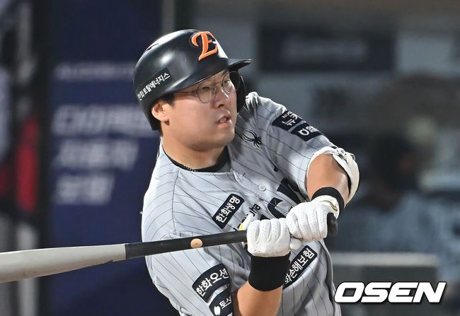 한화 시절 안치홍 / OSEN DB