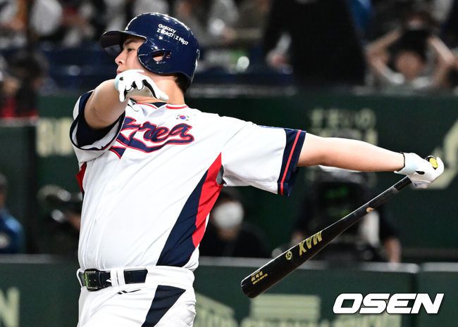 한국 야구 대표팀 노시환. /OSEN DB
