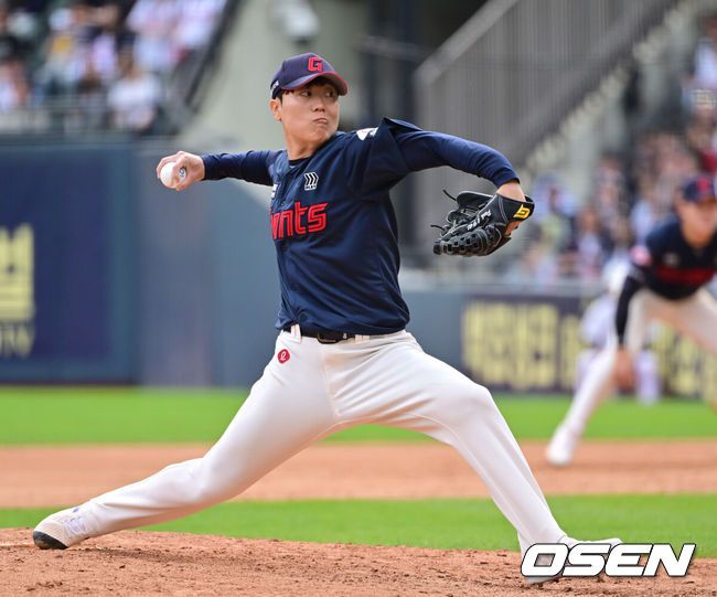 롯데 자이언츠 시절 박진형. /OSEN DB