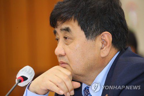 질의듣는 한상혁 방통위원장 후보자[연합뉴스 자료사진]