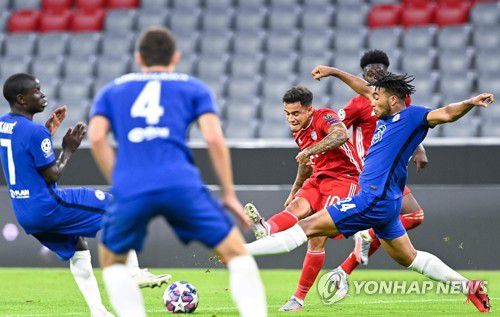 바이에른 뮌헨과 첼시 선수들 경기 모습[AFP=연합뉴스 자료사진]