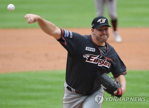 한화 선발 투수 서폴드[연합뉴스 자료사진]