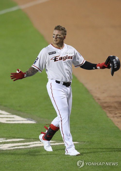 한화 이글스 브랜든 반즈[연합뉴스 자료사진]