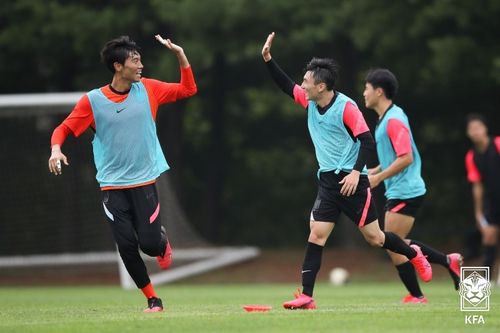 U-19 축구 대표팀 2차 소집 훈련 모습[대한축구협회 제공. 재판매 및 DB 금지]