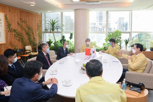 접견[광주시 제공. 재판매 및 DB 금지]