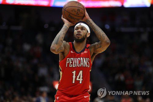 뉴올리언스의 브랜던 잉그럼.[게티이미지/AFP=연합뉴스 자료사진]