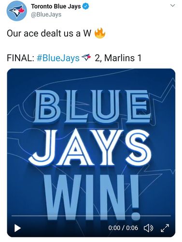 류현진을 에이스라고 부른 토론토 트위터[토론토 블루제이스 트위터. 재판매 및 DB 금지]