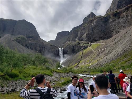 8월 말 백두산 장백폭포 전경(옌지=연합뉴스) 심재훈 특파원