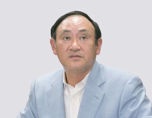 2007년 총무상에 임명될 무렵의 스가 요시히데[교도=연합뉴스 자료사진]