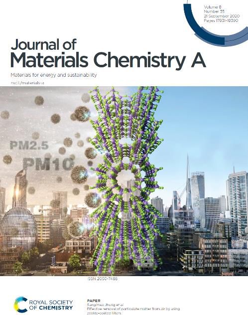 저널 오브 머티리얼즈 케미스트리 9월 21일 자 표지[영국왕립화학회 제공. 재판매 및 DB 금지]