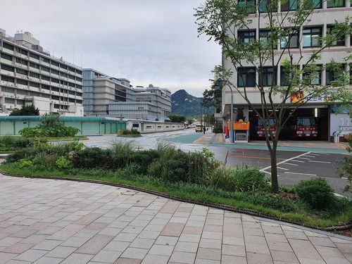 서울 종로구청사 앞 생활권 자투리공간 녹화사업[서울 종로구 제공. 재판매 및 DB 금지]