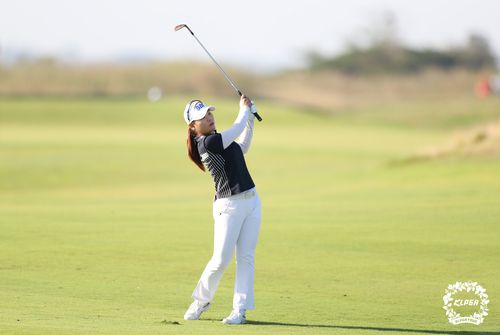 이소미의 아이언샷.[KLPGA 제공. 재판매 및 DB 금지]