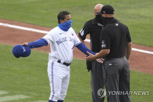 찰리 몬토요 토론토 감독[AP=연합뉴스 자료사진]