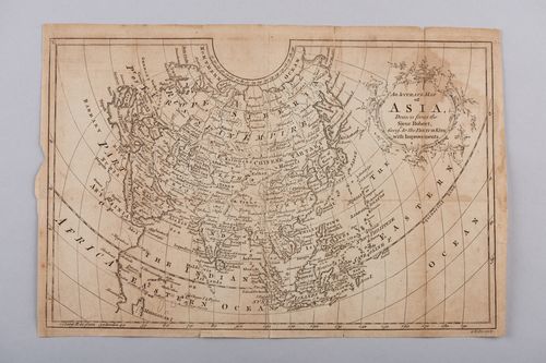 아시아 지도[국립진주박물관 제공. 재판매 및 DB 금지]