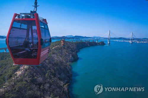 해상케이블카[목포시 제공·재판매 및 DB 금지]