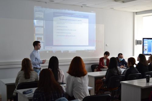 극동연방대 한국어학과 학생들이 수업하는 모습.[극동연방대 한국어학과 홈페이지 캡처. 재배포 및 DB화 금지]