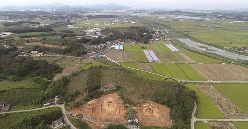 전남 나주 송제리 고분군 전경[국립나주문화재연구소 제공. 재판매 및 DB 금지]